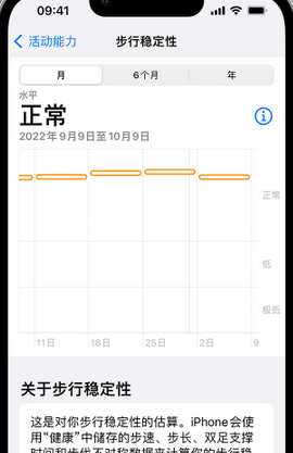 余干iPhone手机维修如何在iPhone开启'步行稳定性通知'