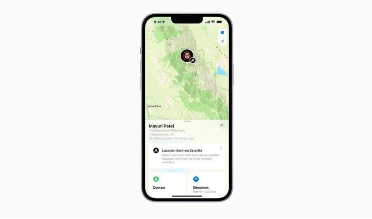 余干苹果14维修分享iPhone14系列中 FindMy功能通过卫星分享位置方法教程 